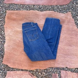 Vintage 90s dark wash Levi’s 505 jeans
